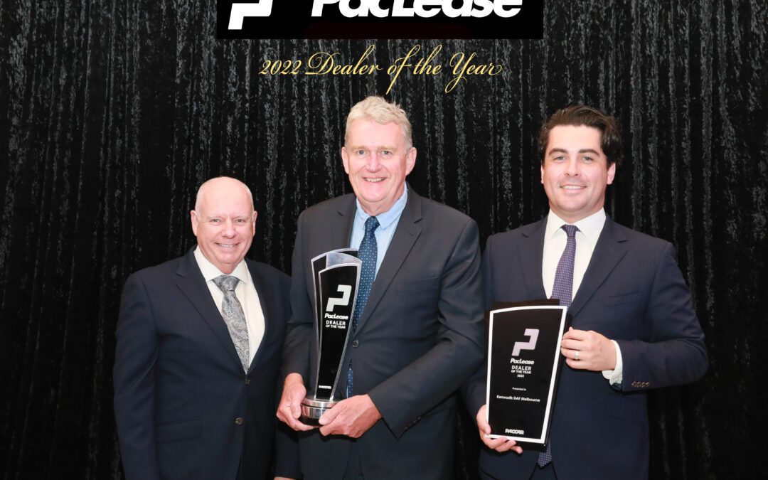 KENWORTH DAF MELBOURNE NAMED 2022 PACLEASE DEALER OF THE YEAR!